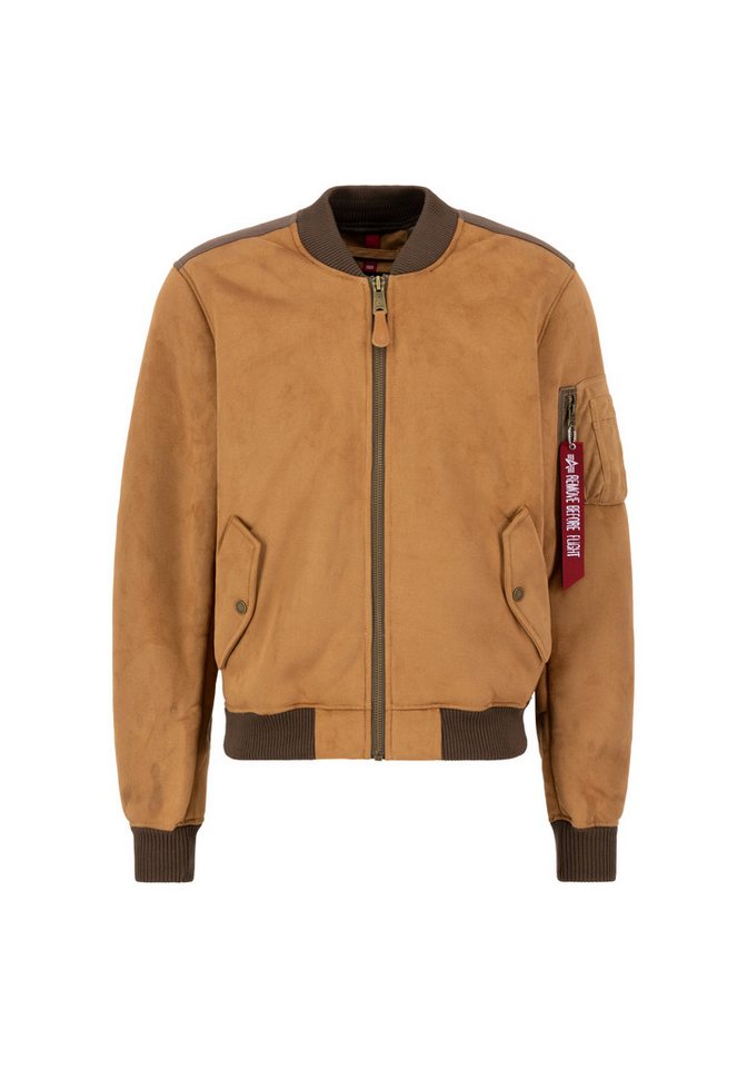 Alpha Industries Bomberjacke Alpha Industries Men - Bomber Jackets MA-1 Faux Suede von Alpha Industries