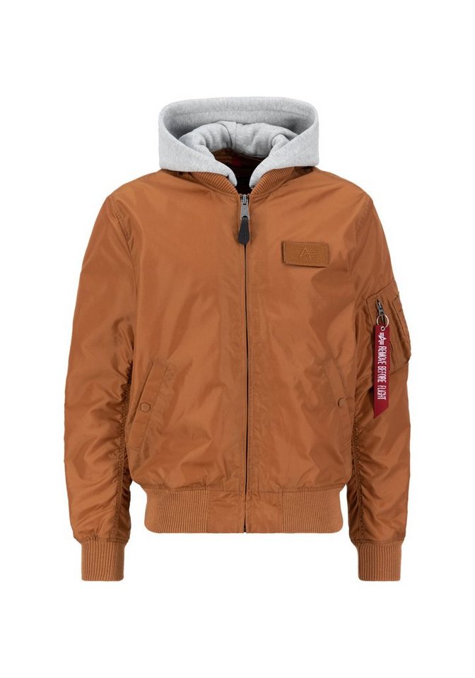 Alpha Industries Bomberjacke MA-1 TT Hood Light von Alpha Industries