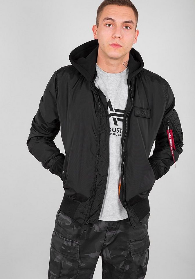 Alpha Industries Bomberjacke ALPHA INDUSTRIES Men - Bomber & Flight Jackets MA-1 TT Hood von Alpha Industries