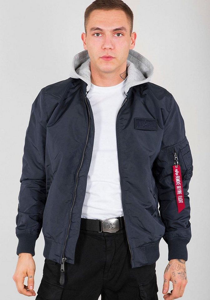 Alpha Industries Bomberjacke MA-1 TT HOOD von Alpha Industries