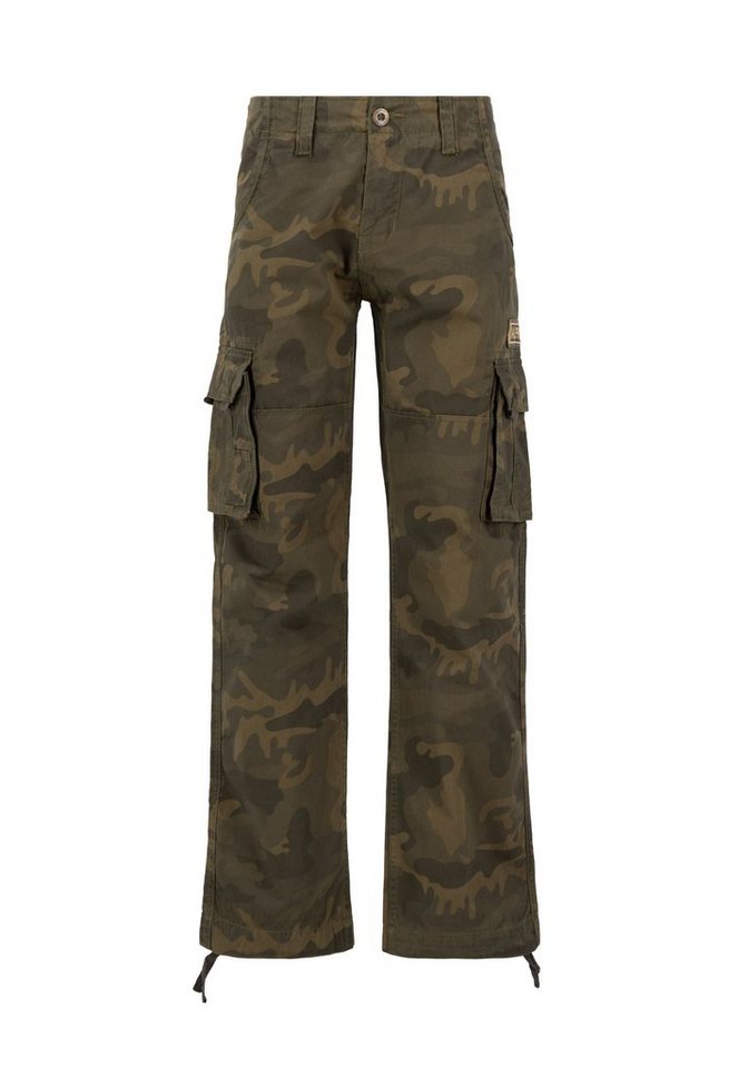 Alpha Industries Cargohose ALPHA INDUSTRIES Men - Cargo Pants Jet Pant Camo von Alpha Industries