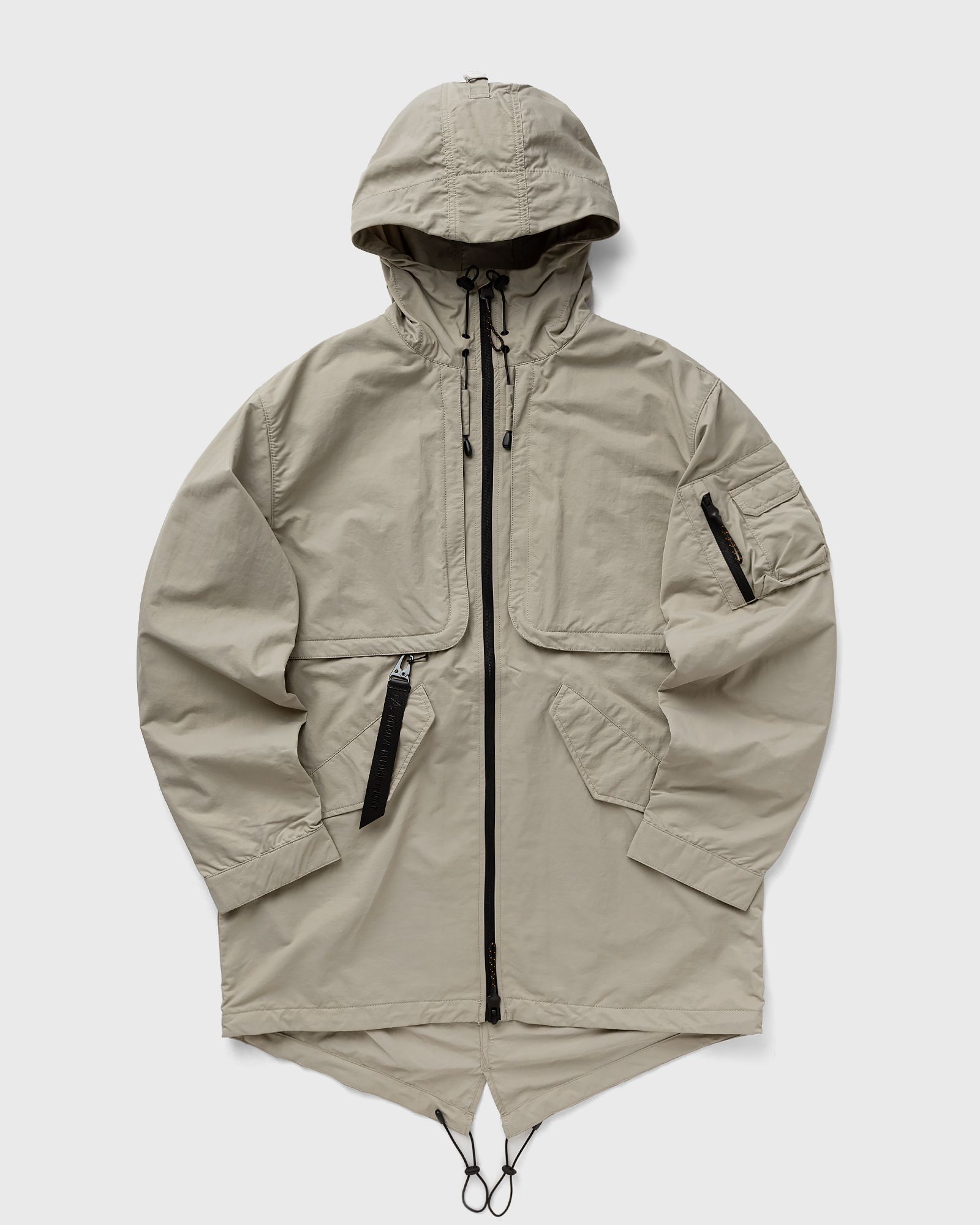 Alpha Industries Field Jackets-Utility Fishtail Jacket UV men Parkas|Windbreaker beige in Größe:L von Alpha Industries