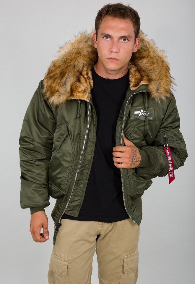 Alpha Industries Funktionsjacke Fliegerjacke 45P Hooded Custom dunkelgrün Herren Alpha Industries Funktionsjacke Fliegerjacke 45P Hooded Custom dunkelgrün Herren von Alpha Industries