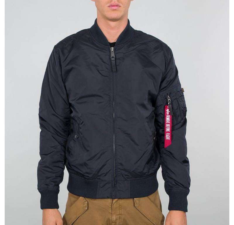 Alpha Industries Funktionsjacke Fliegerjacke MA-1 TT dunkelblau Herren von Alpha Industries