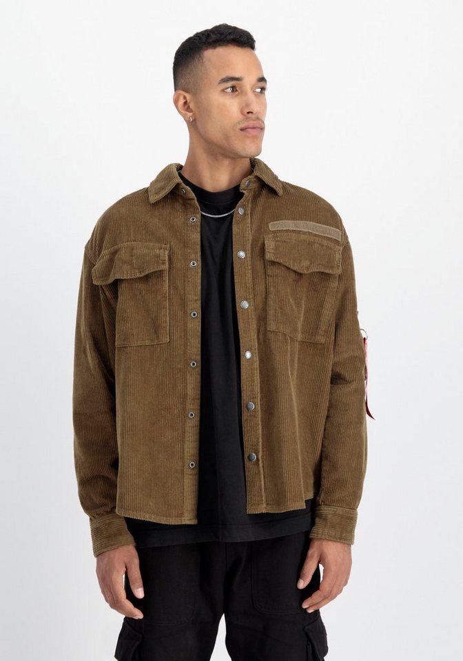 Alpha Industries Hemdjacke Alpha Industries Men - Overshirts Cord Overshirt von Alpha Industries