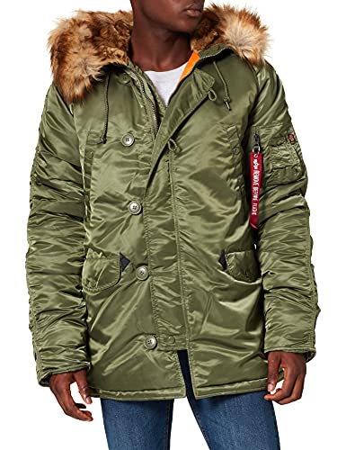 Alpha Industries Herren N3B VF 59 Damen Winterjacke, Sage-Green, 2 XL von ALPHA INDUSTRIES