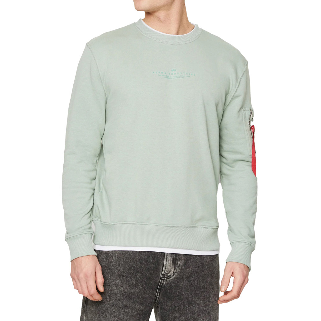 Alpha Industries Herren Sweatshirt Double Layer Sweater von Alpha Industries