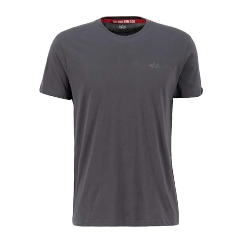 Alpha Industries Air Force T T-Shirt für Herren Vintage Grey von ALPHA INDUSTRIES