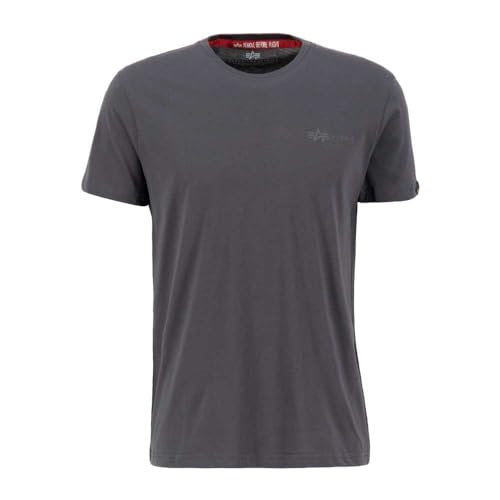 Alpha Industries Air Force T T-Shirt für Herren Vintage Grey von ALPHA INDUSTRIES