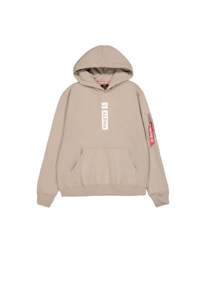 Alpha Industries Hoodie Alpha Puff Print Hoodie von Alpha Industries