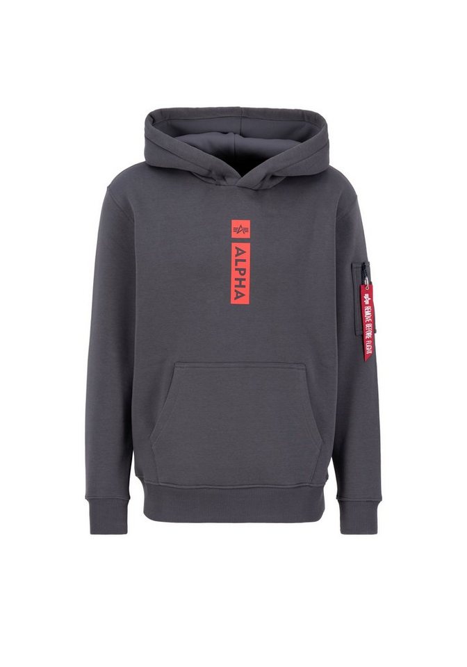Alpha Industries Hoodie Alpha Puff Print Hoodie von Alpha Industries