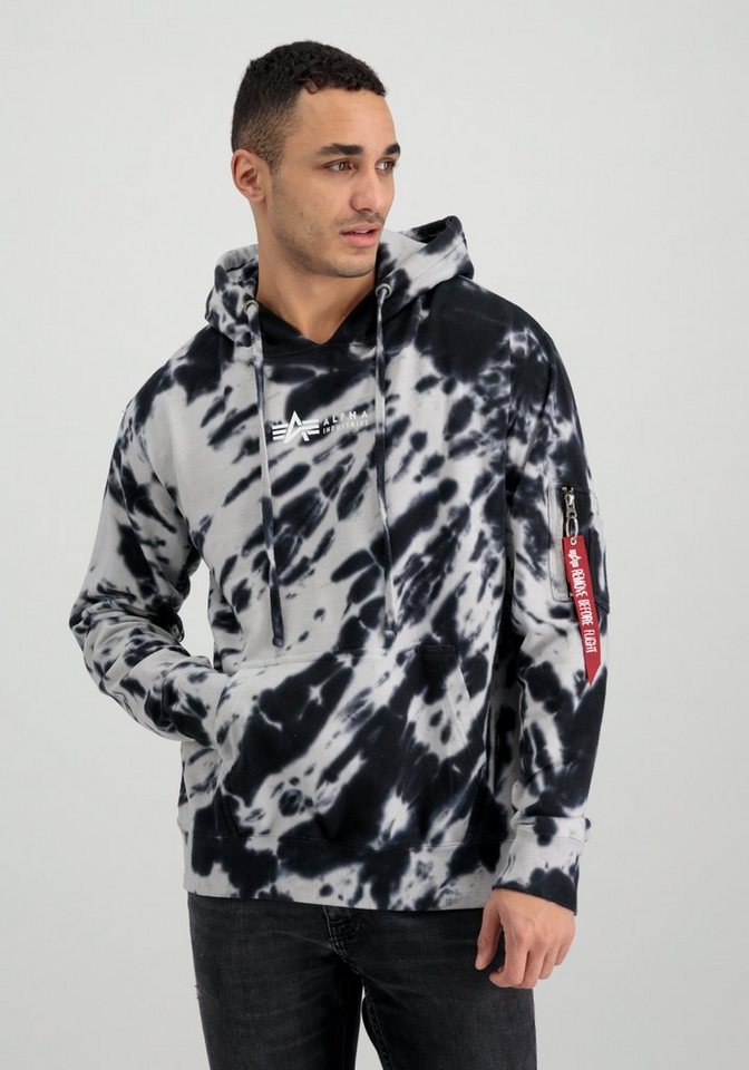 Alpha Industries Hoodie ALPHA INDUSTRIES Men - Hoodies Tie Dye Hoody von Alpha Industries