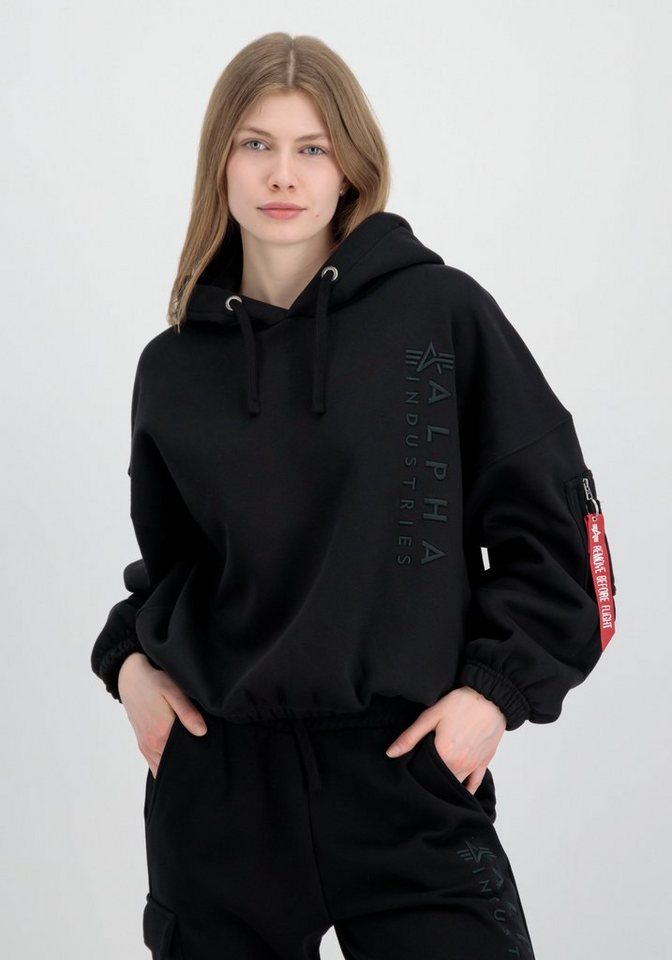 Alpha Industries Hoodie ALPHA INDUSTRIES Women - Hoodies EMB OS Hoody wmn von Alpha Industries