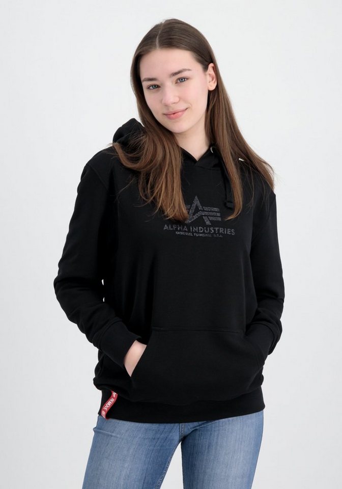 Alpha Industries Hoodie ALPHA INDUSTRIES Women - Hoodies New Basic Hoody G Wmn von Alpha Industries