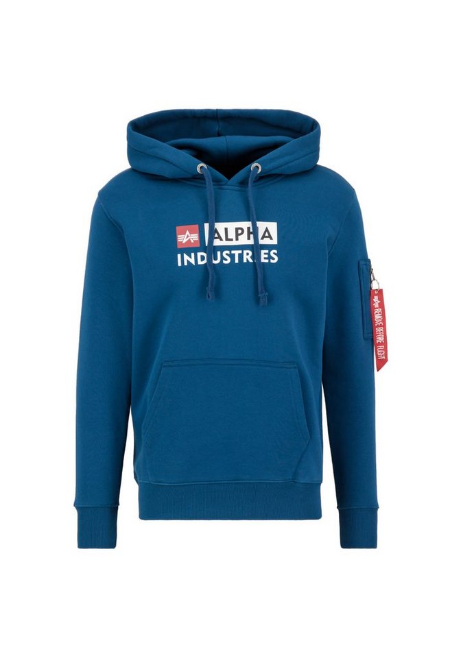 Alpha Industries Hoodie ALPHA INDUSTRIES Men - Hoodies Alpha Block-Logo Hoody von Alpha Industries