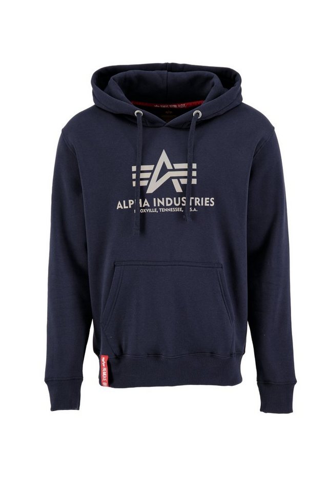 Alpha Industries Hoodie ALPHA INDUSTRIES Men - Hoodies Basic Hoody Reflective Print von Alpha Industries