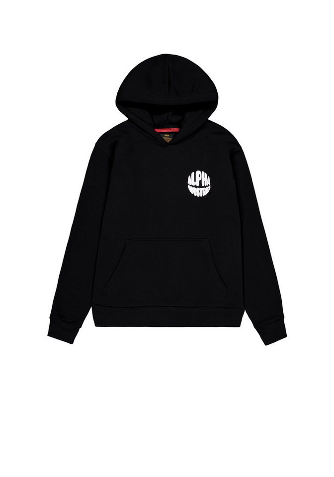 Alpha Industries Hoodie Logo Hoodie Backprint von Alpha Industries