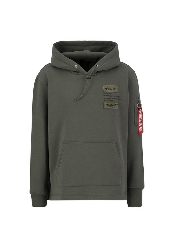 Alpha Industries Hoodie ALPHA INDUSTRIES Men - Hoodies Patch Hoody LF von Alpha Industries