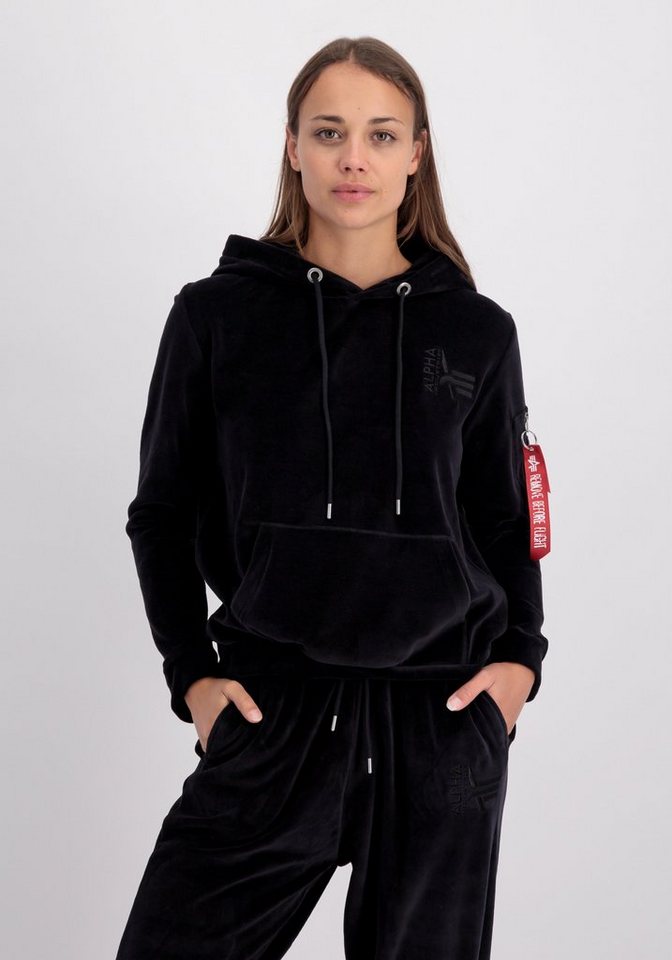 Alpha Industries Hoodie ALPHA INDUSTRIES Women - Hoodies Frottee Hoody Wmn von Alpha Industries