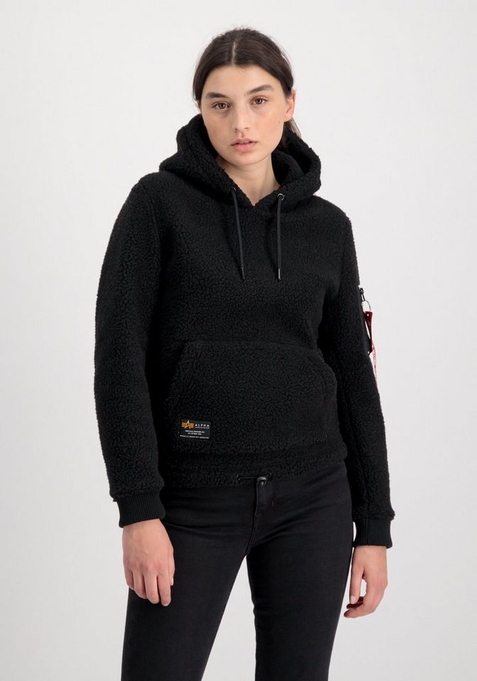 Alpha Industries Hoodie ALPHA INDUSTRIES Women - Hoodies Teddy Hoody Wmn von Alpha Industries