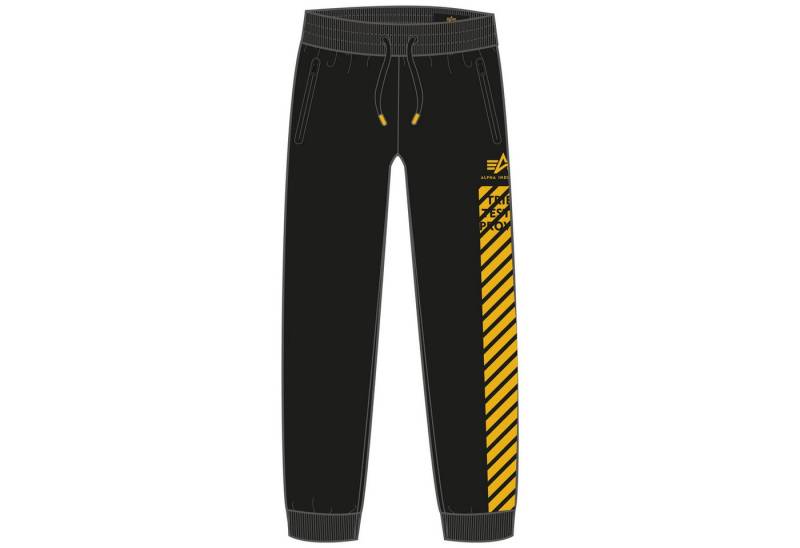 Alpha Industries Jogginghose (Baumwolle) Safety Line schwarzgelb Herren von Alpha Industries