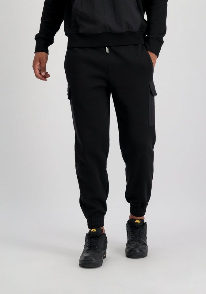 Alpha Industries Jogginghose ALPHA INDUSTRIES Men - Jogger Sweat Nylon Cargo Jogger von Alpha Industries