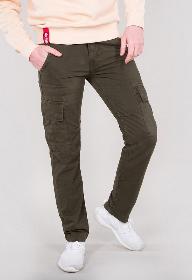 Alpha Industries Jogginghose Freizeithose (Baumwolle) Agent Pant dunkelolivegrün Herren von Alpha Industries