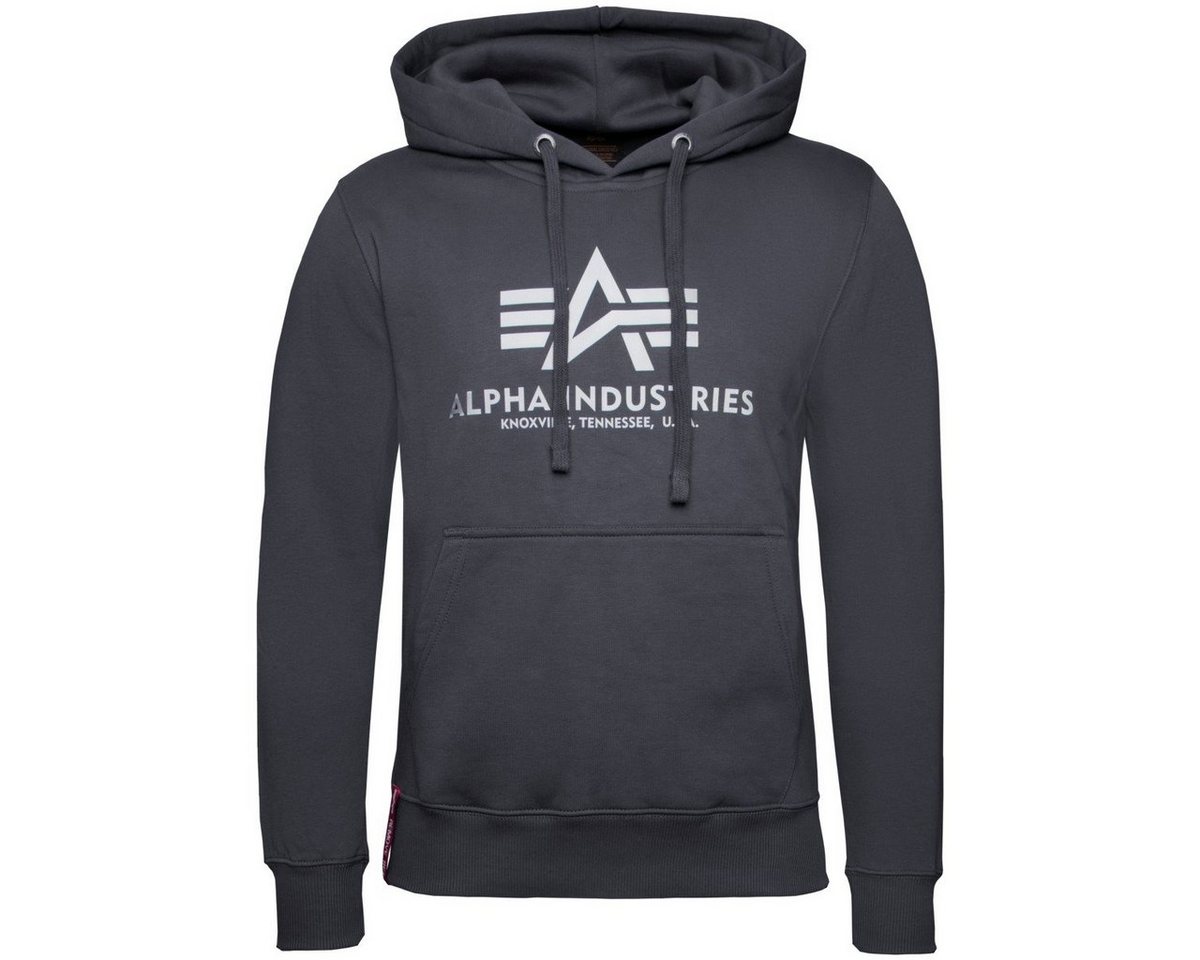 Alpha Industries Kapuzenpullover Basic Hoodie Reflective Print Herren von Alpha Industries