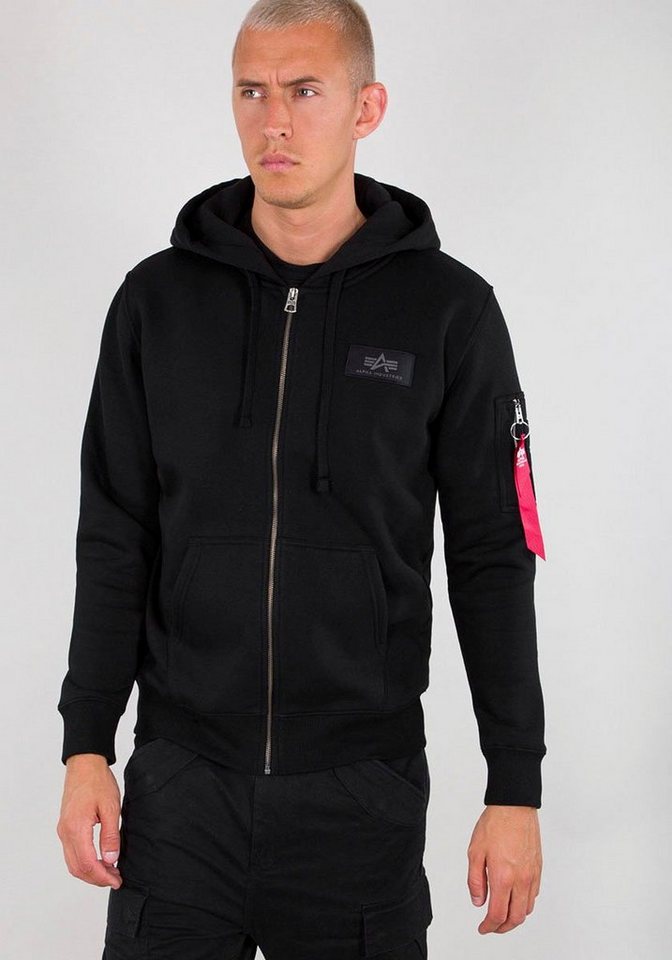 Alpha Industries Kapuzensweatjacke Back Print Zip Hoody von Alpha Industries