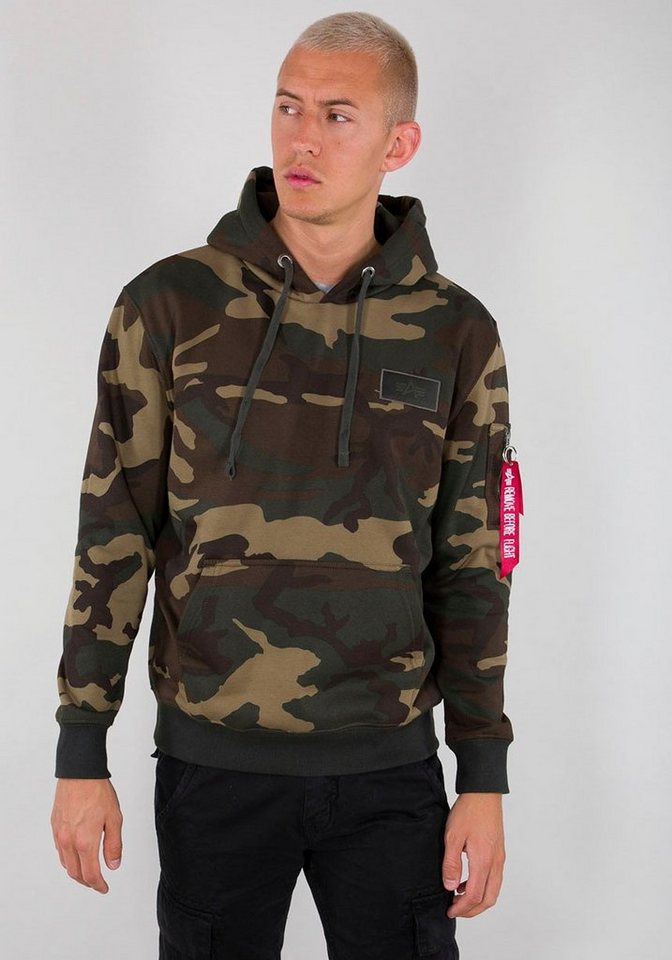 Alpha Industries Kapuzensweatshirt BACK PRINT HOODY von Alpha Industries