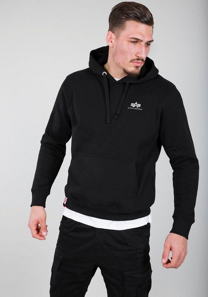 Alpha Industries Kapuzensweatshirt Hoody Small Logo von Alpha Industries