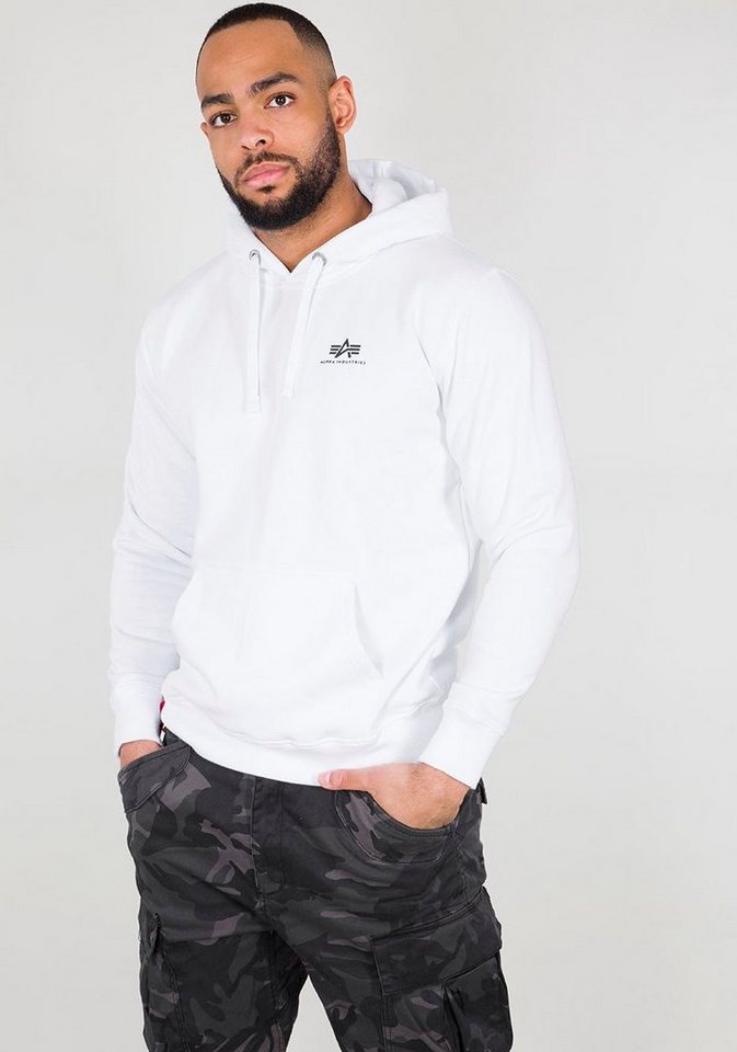 Alpha Industries Kapuzensweatshirt Hoody Small Logo von Alpha Industries