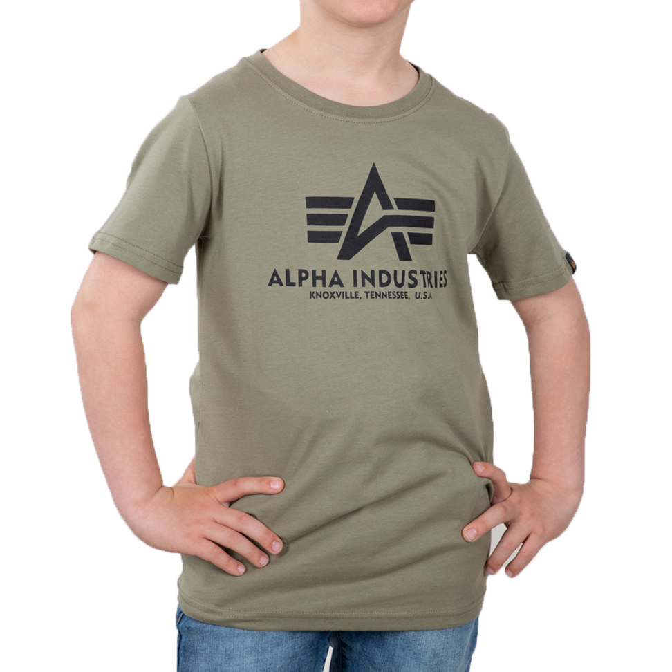 Alpha Industries Kinder T-Shirt Basic T von Alpha Industries