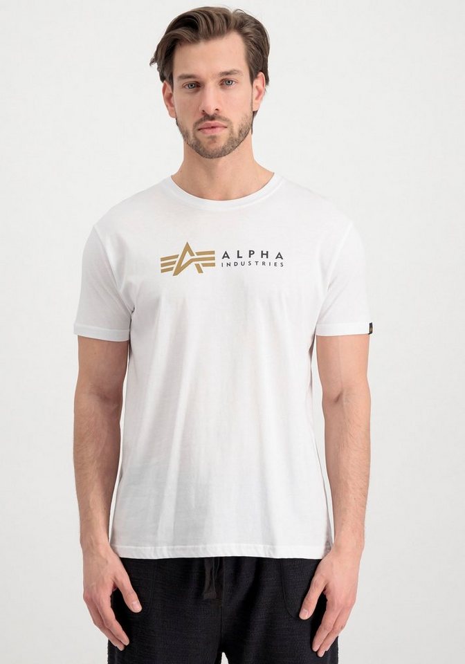 Alpha Industries Kurzarmshirt Alpha Label T von Alpha Industries