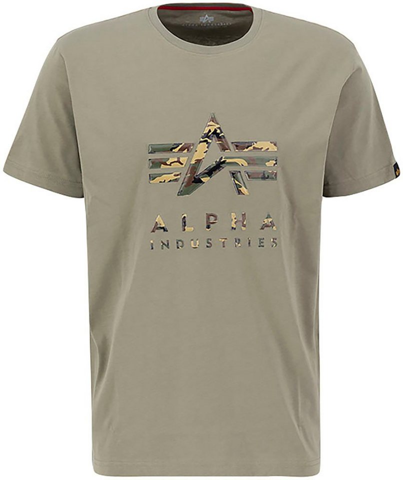 Alpha Industries Kurzarmshirt Camo PP T von Alpha Industries