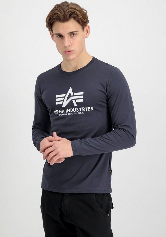 Alpha Industries Langarmshirt BASIC T - LS von Alpha Industries