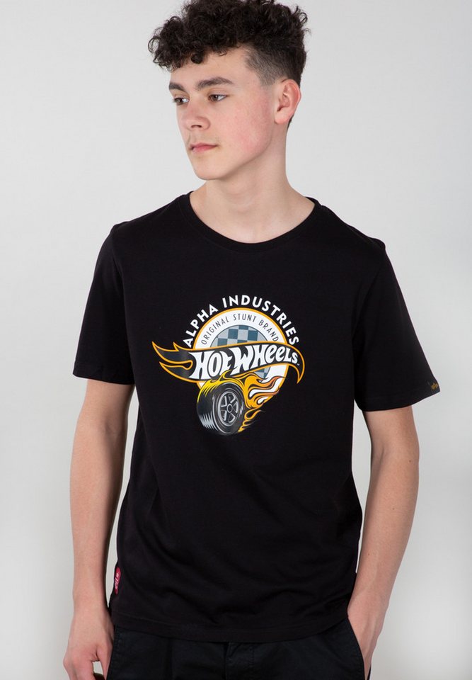 Alpha Industries Longsleeve Hot Wheels Alpha T-Shirt Kids von Alpha Industries