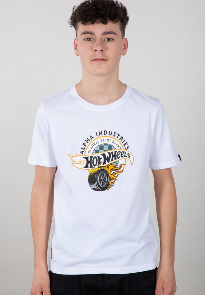 Alpha Industries Longsleeve ALPHA INDUSTRIES Kids - T-Shirts Hot Wheels Alpha T Kids/Teens von Alpha Industries