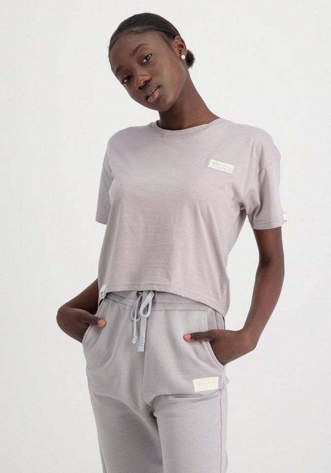 Alpha Industries Muscleshirt Organics Cropped OS T Wmn von Alpha Industries