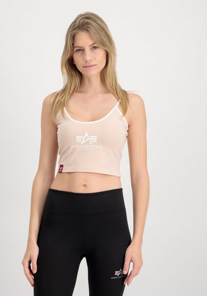 Alpha Industries Muskelshirt Basic ML Cropped Tank Top Wmn von Alpha Industries