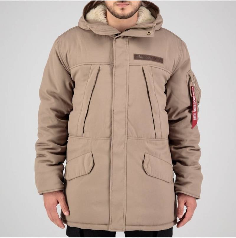 Alpha Industries Parka Winter N3B Expedition taupebraun Herren von Alpha Industries