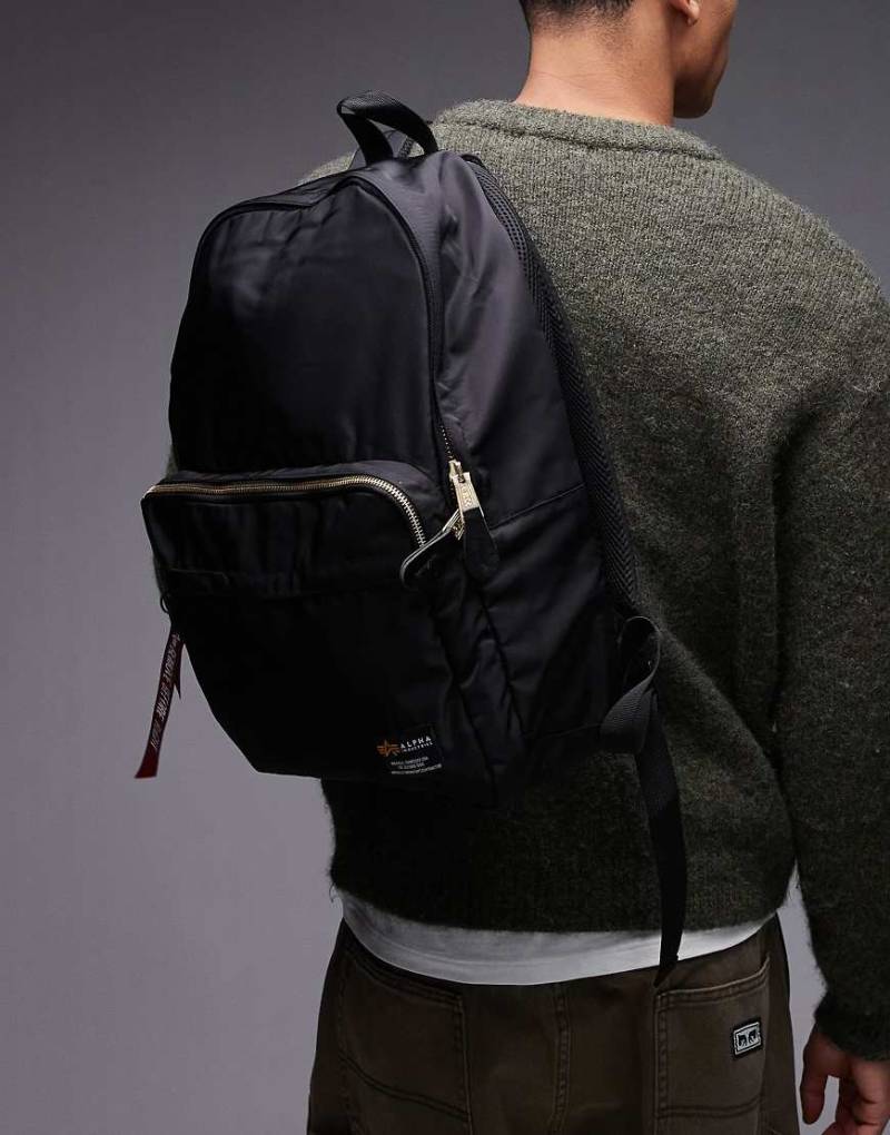 Alpha Industries - Rucksack aus Nylon in Schwarz von Alpha Industries