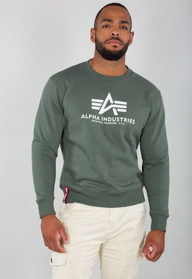 Alpha Industries Rundhalspullover Basic Sweater von Alpha Industries
