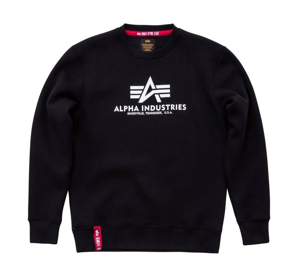 Alpha Industries Rundhalspullover Basic Sweater von Alpha Industries