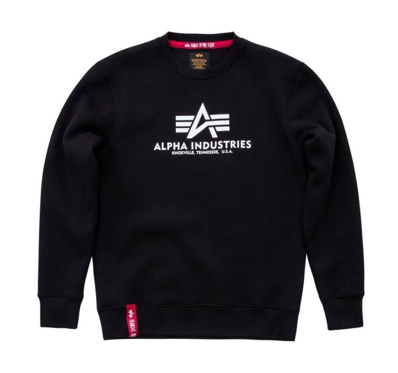 Alpha Industries Rundhalspullover Basic Sweater von Alpha Industries