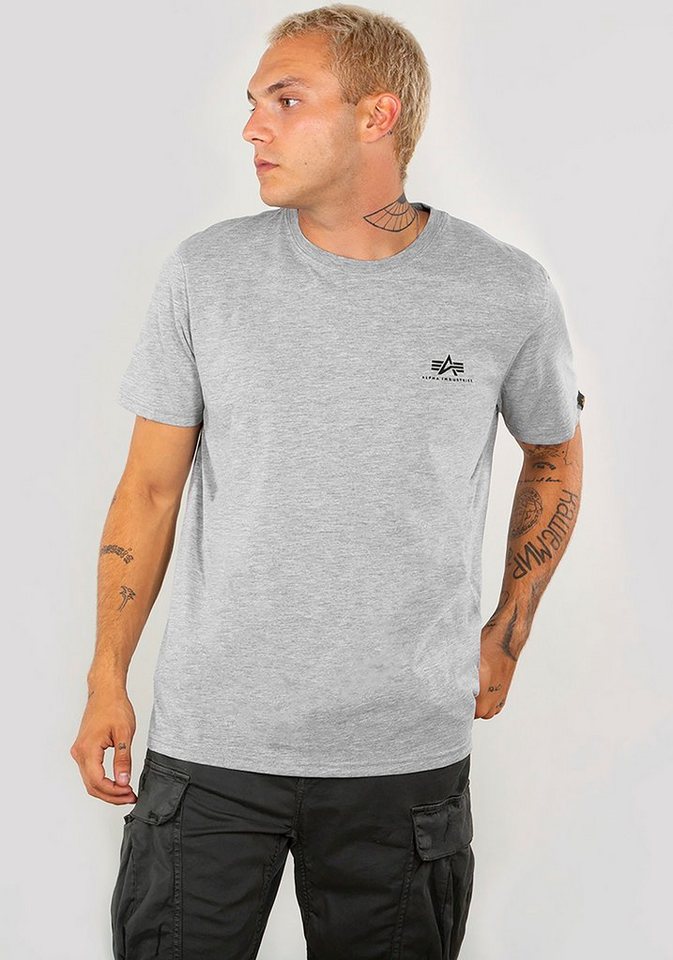 Alpha Industries Rundhalsshirt BASIC T SMALL LOGO von Alpha Industries