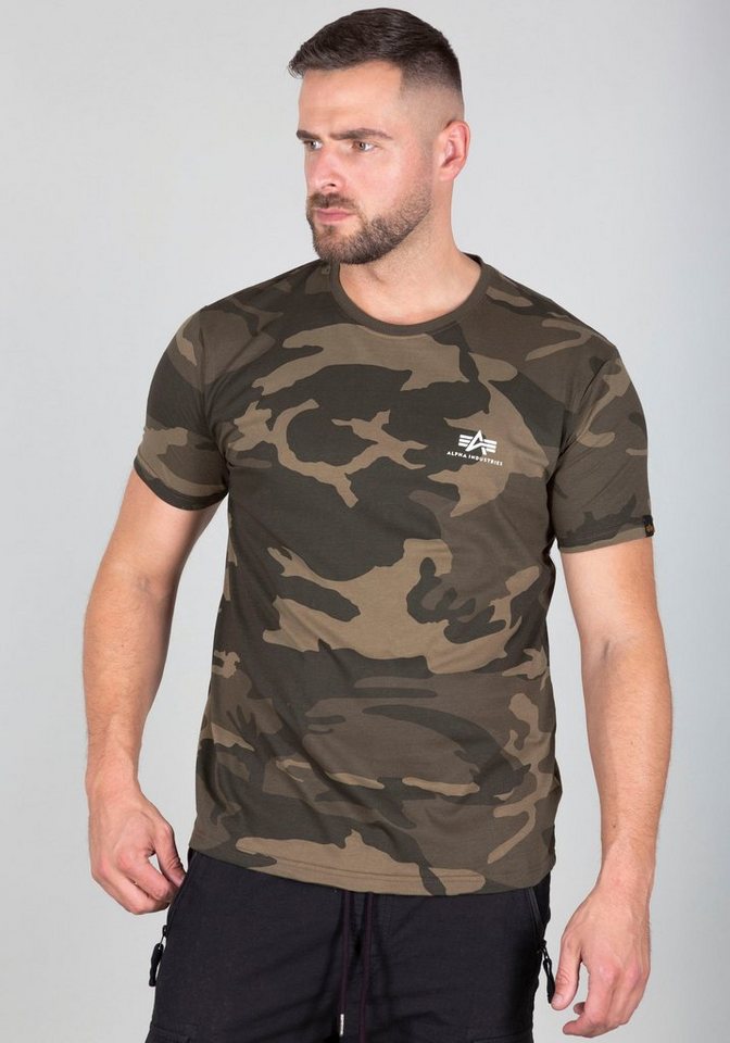 Alpha Industries Rundhalsshirt BASIC T SMALL LOGO von Alpha Industries