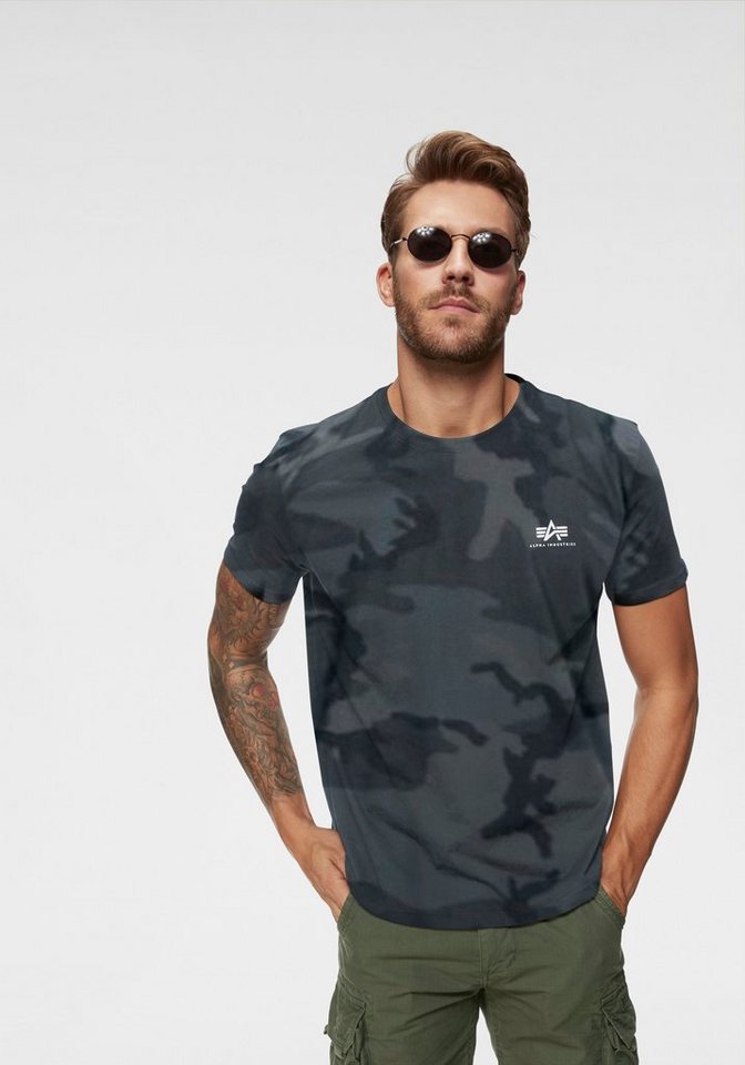 Alpha Industries Rundhalsshirt BASIC T SMALL LOGO von Alpha Industries