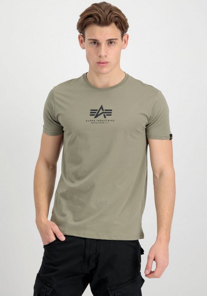 Alpha Industries Rundhalsshirt Basic T ML von Alpha Industries