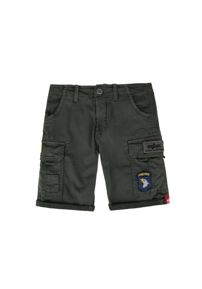 Alpha Industries Shorts ALPHA INDUSTRIES Kids - Shorts Crew Short Patch Kids von Alpha Industries